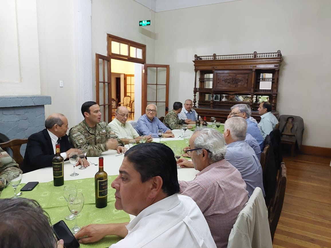 Primera reunión y cena del año para el Destacamento Aconcagua