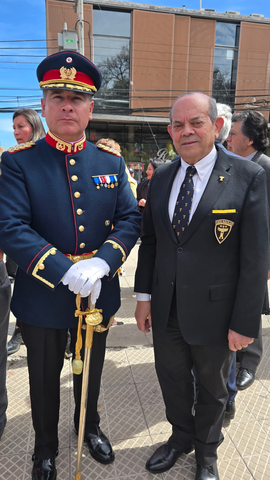 Celebración de la Independencia Nacional y las Glorias del Ejército en Los Andes